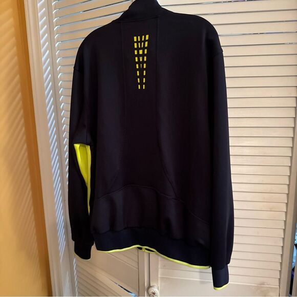 Source Unknown Black and Neon Yellow Performance Jacket - Picture 5 of 12